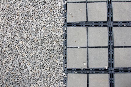 Slabs pebble square