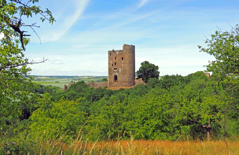 Burgruine oblongs monument