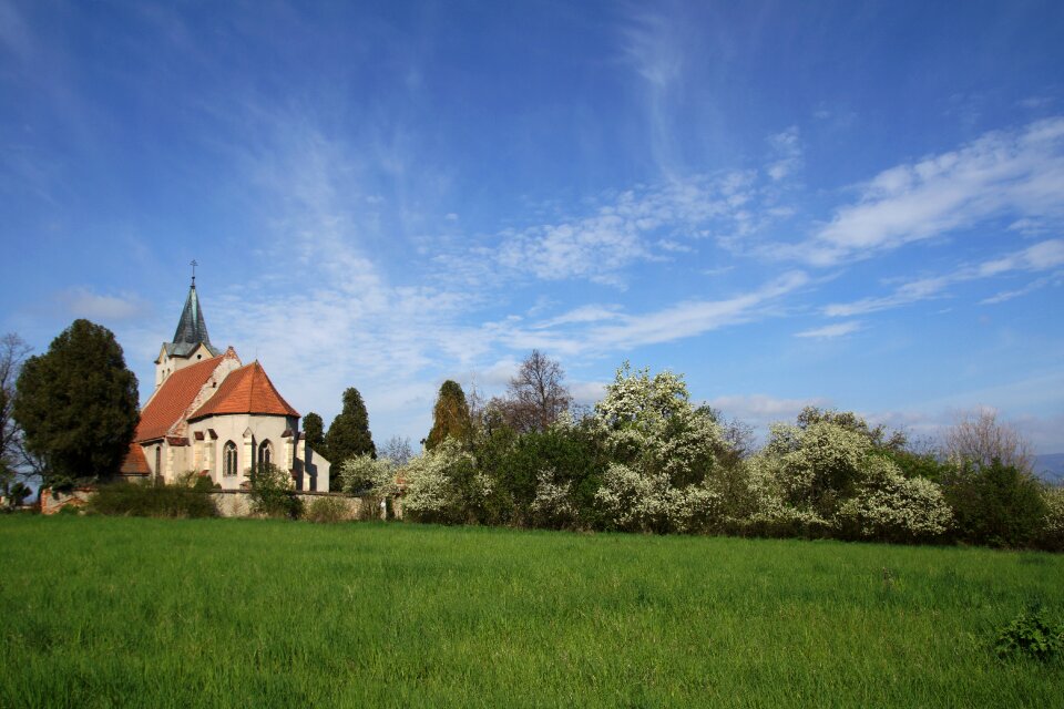 Heaven spring landscape sky