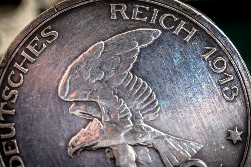 Reichsmark three historically