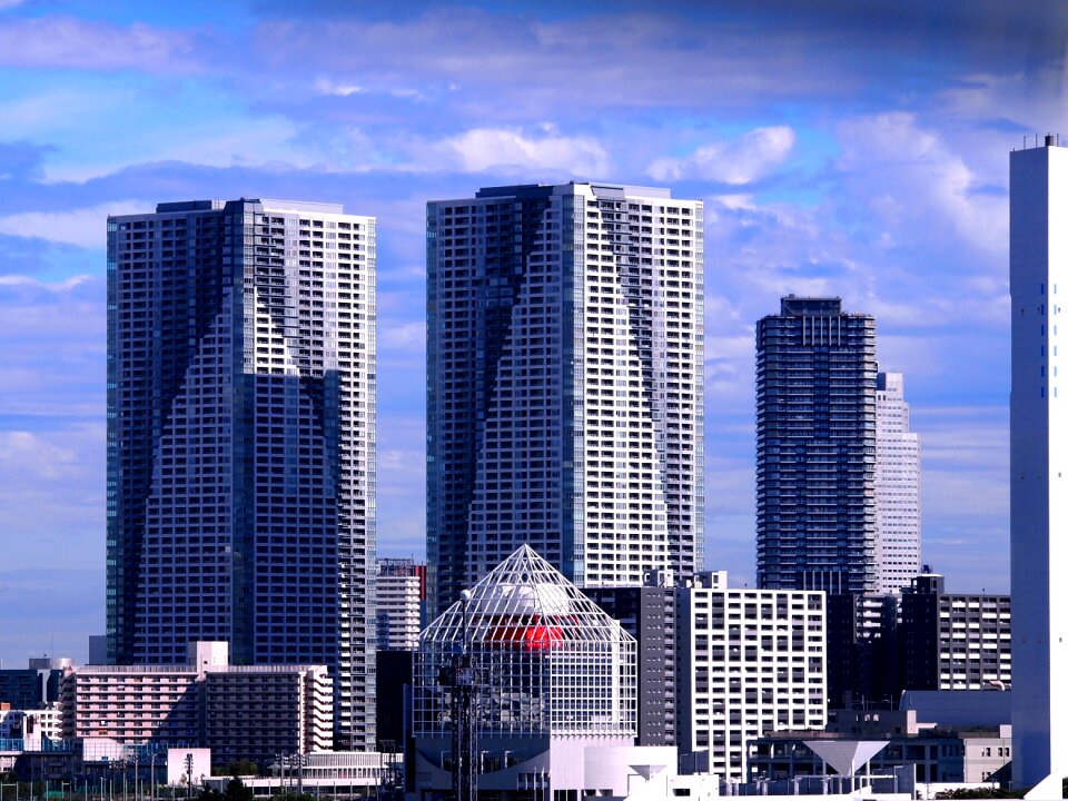 Pyramid city japan