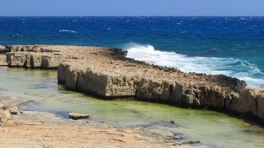 Seashore cyprus ayia napa