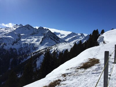 Austria winter sports nature