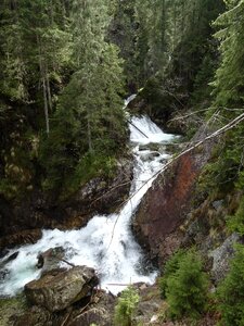 Landscape waterfall the national park photo