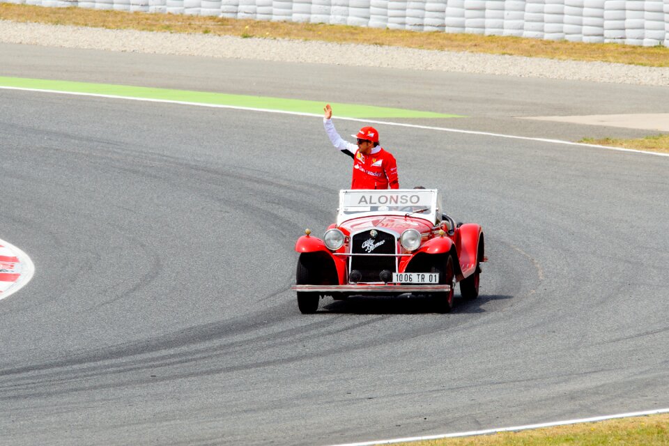 Auto formula 1 racing car