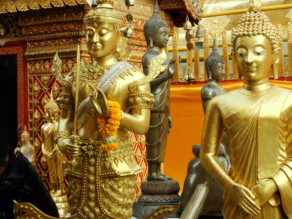 Thailand temple buddha