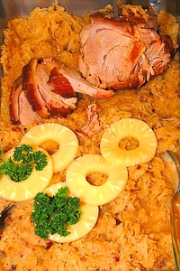 Sauerkraut pineapple food