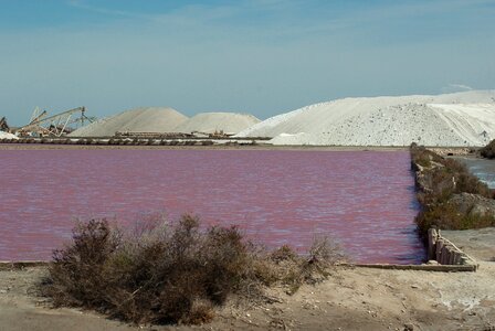 Salt salt mountain salt marsh