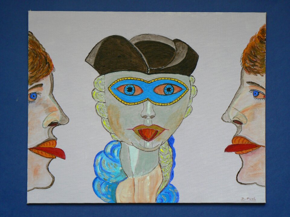 Mouths lipstick masks