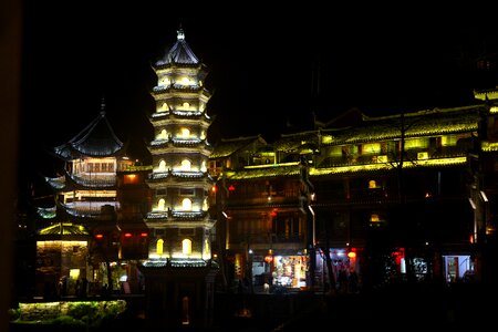 Hunan fenghuang ancient tower