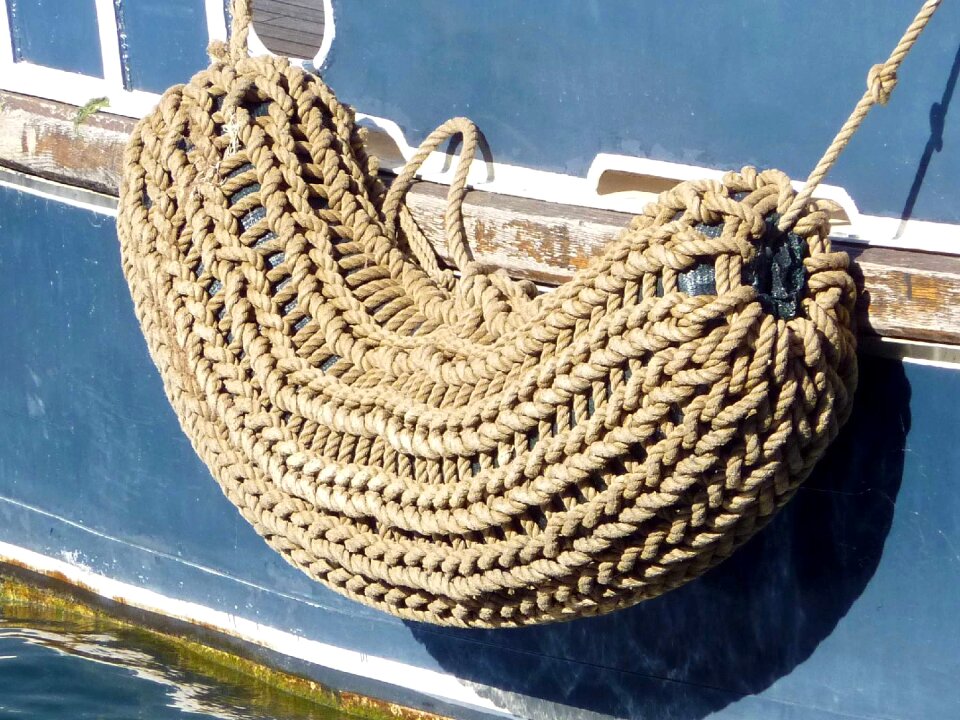 Fender sisal larboard