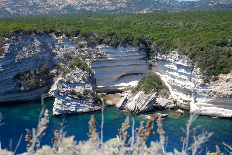 Sea bonifacio mediterranean