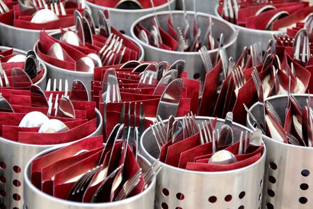 Cover cutlery basket napkin