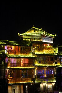 Hunan fenghuang night view