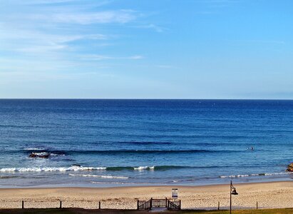 Sky sand waves photo