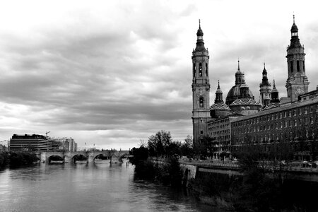 Saragossa city spain