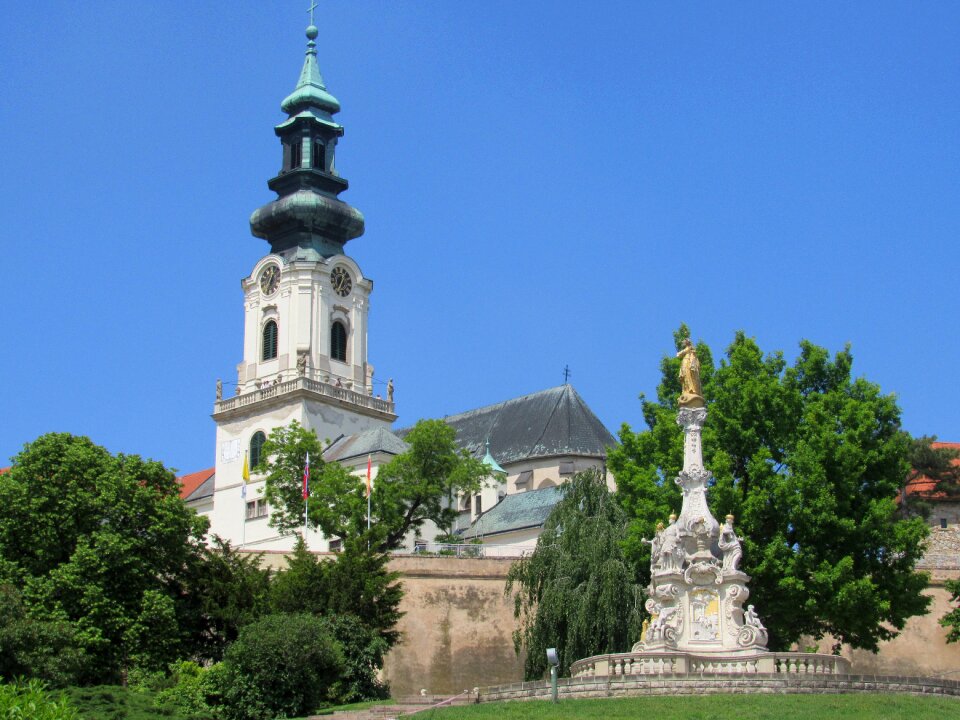 Slovakia church park