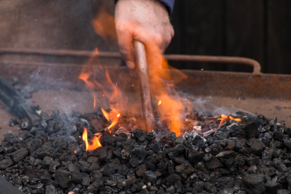 Fire metallurgy coal