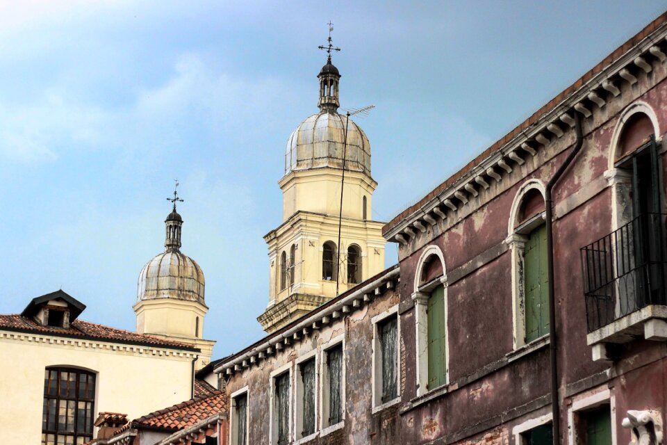 Dome bell tower old building