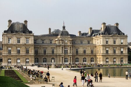 Palais luxembourg castle paris photo