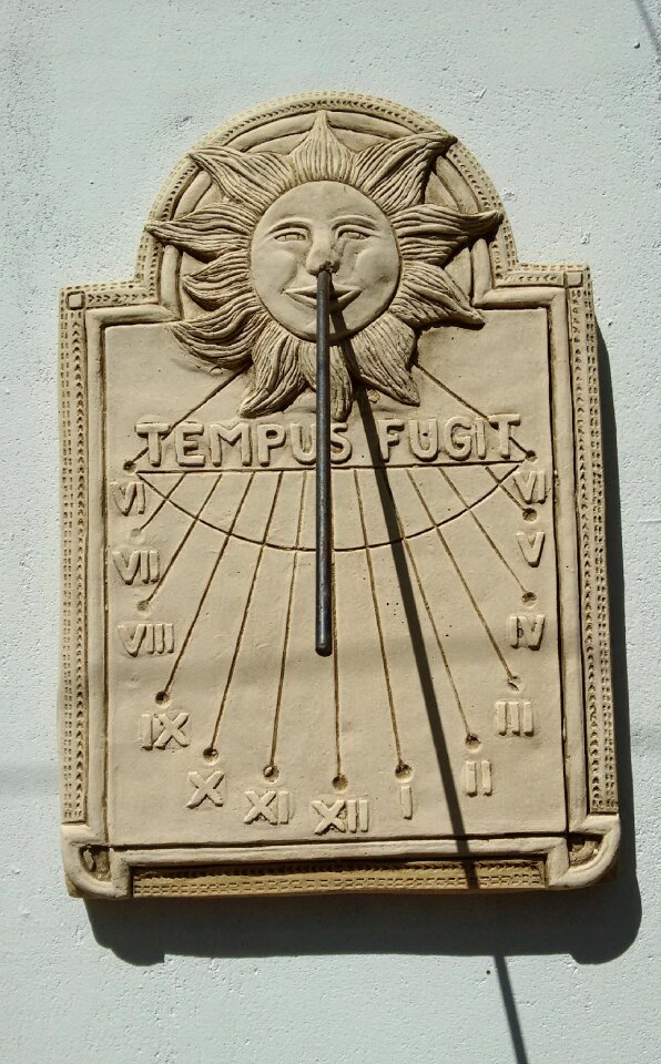 Time solar watch clock