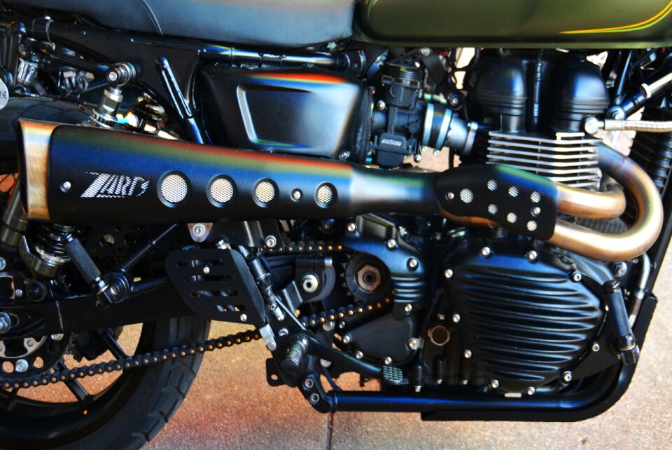 Bike motor vehicle
