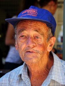 Pensioner aged human photo