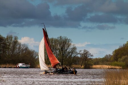 Water boat sailing