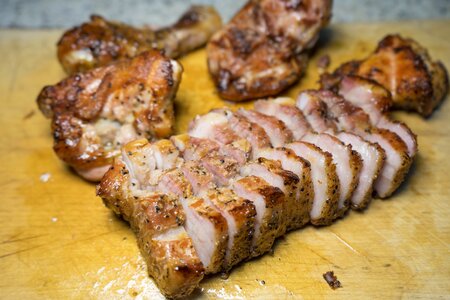 Food grilled pig