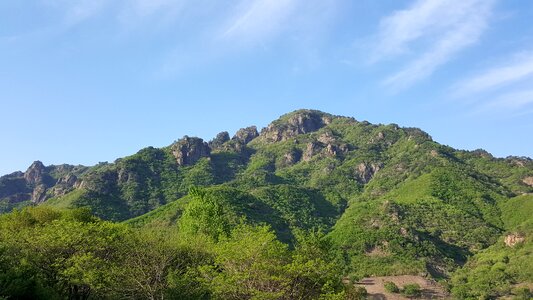 Scenery spring anshan