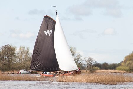 Water boat sailing
