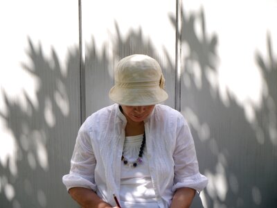 Jewels white hat