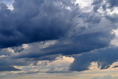 Clouds form covered sky the sky photo