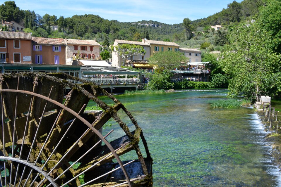 River colorful tourism
