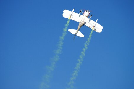 Model fly the sky