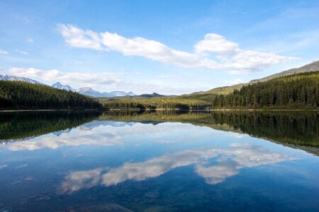 Jasper lake alberta photo