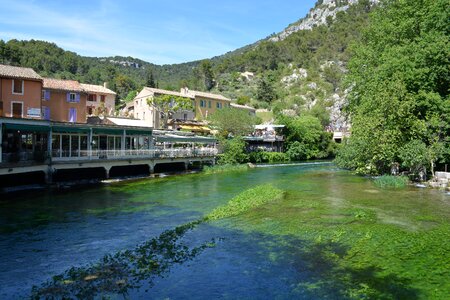 River colorful tourism