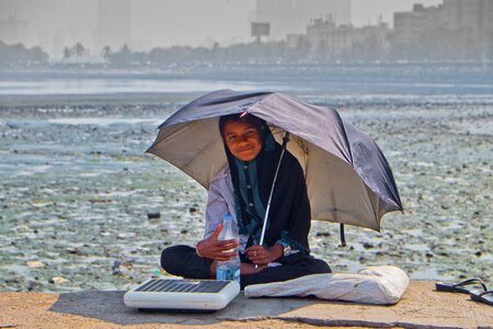 Poverty beggar india