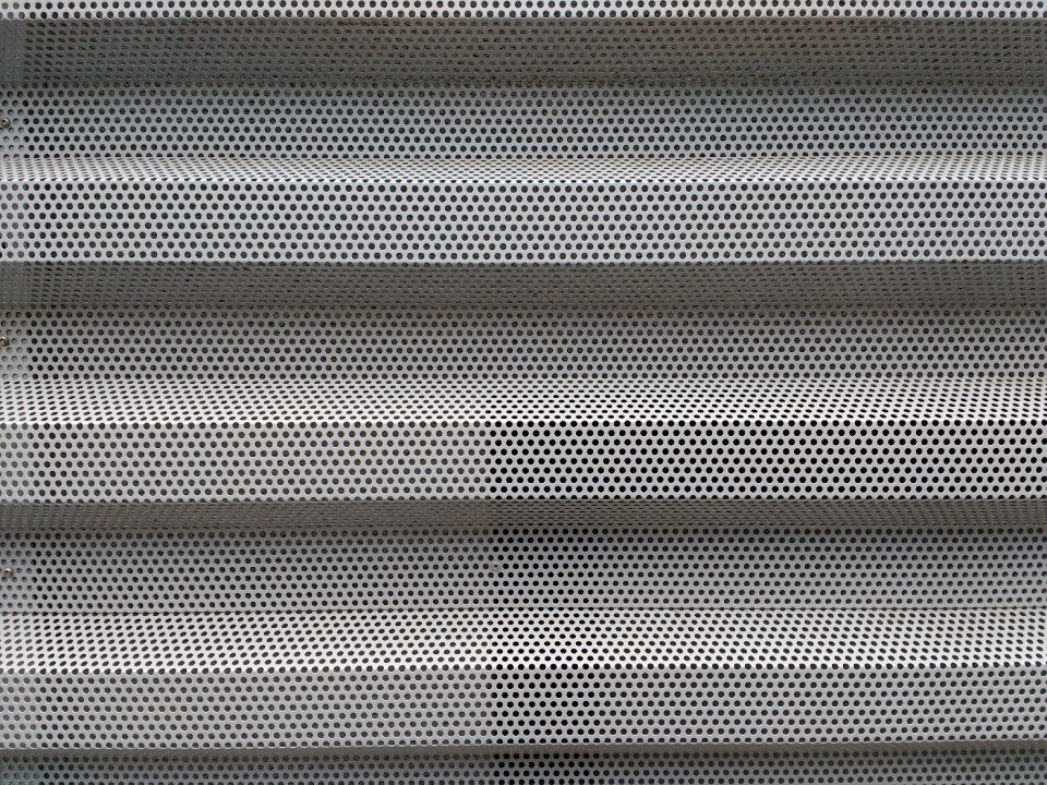 Mudguard perforated sheet many