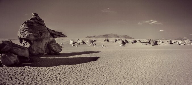 Siloli bolivia landscape