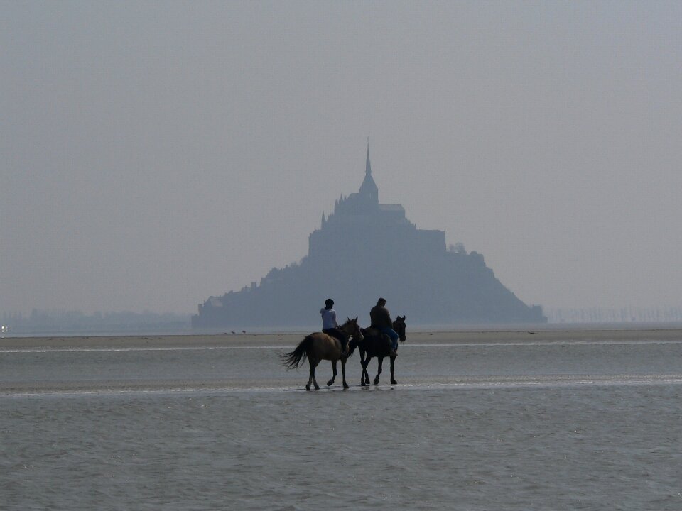 Mont saint michel normandy landscape