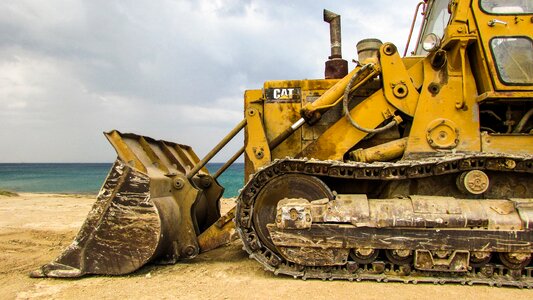 Vehicle excavator power photo