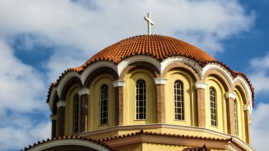 Church orthodox dome