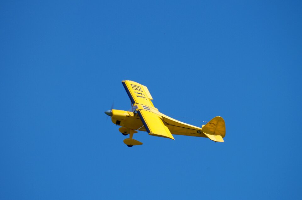 Aircraft model flying