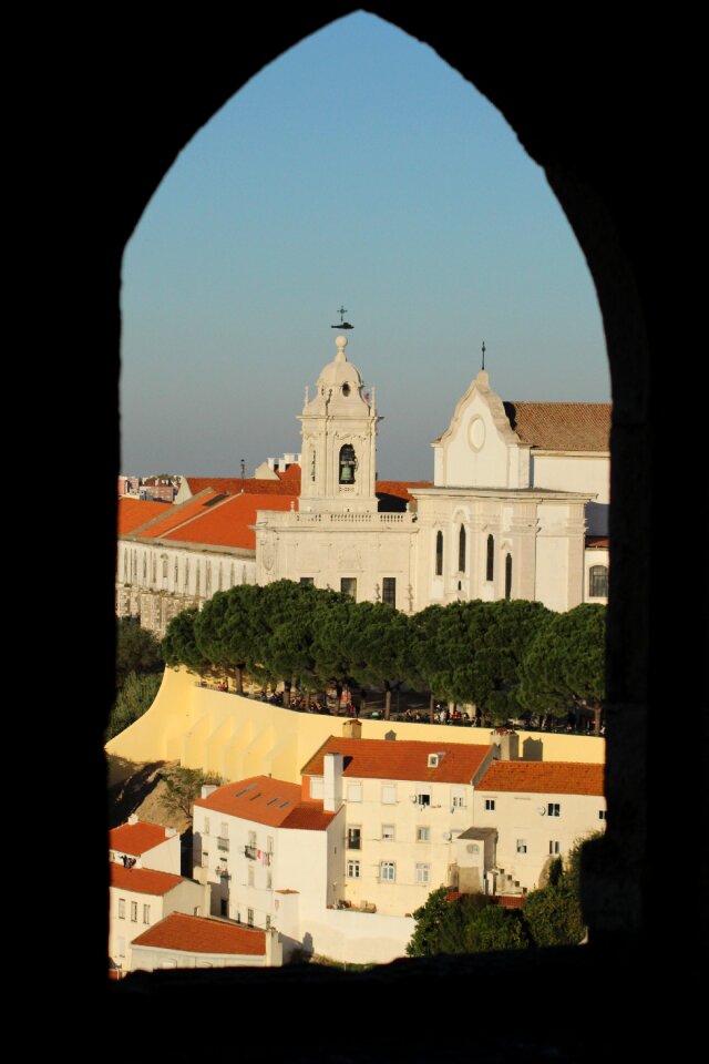 Tagus river window landscape