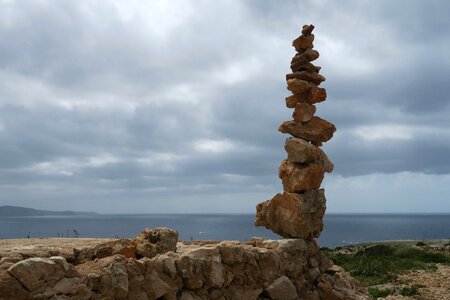 Balance sideline seaside