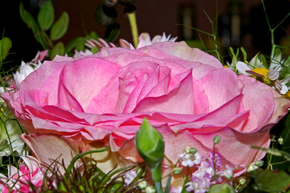Vase bouquets romance