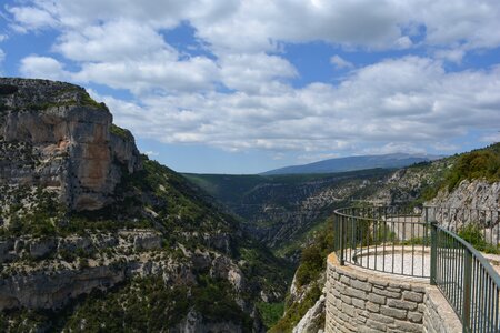 Landscape gorges de la nesque france