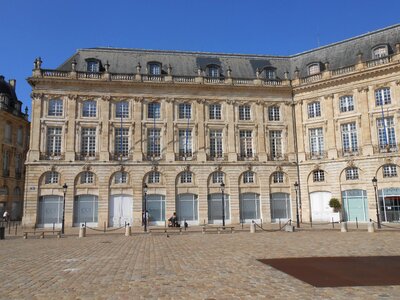 Bordeaux place de la bourse france photo