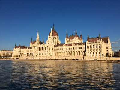 Architecture river danube photo